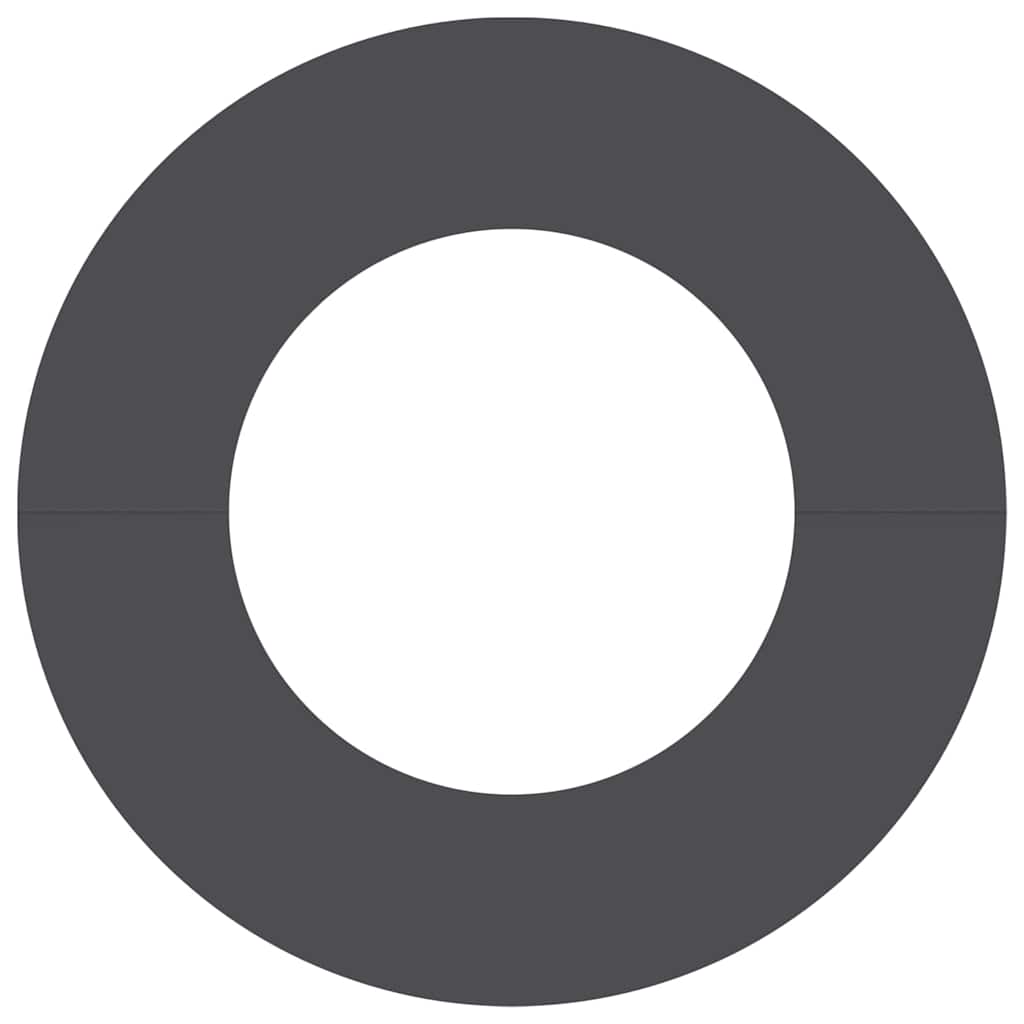 Anello piatto per albero Nero Ø40 / 70 cm Acciaio 873676