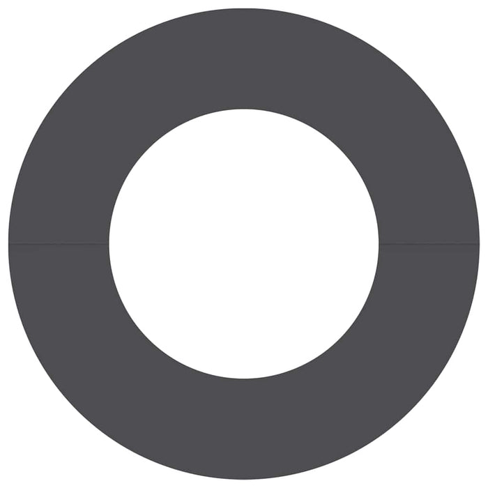 Anello piatto per albero Nero Ø40 / 70 cm Acciaio 873676