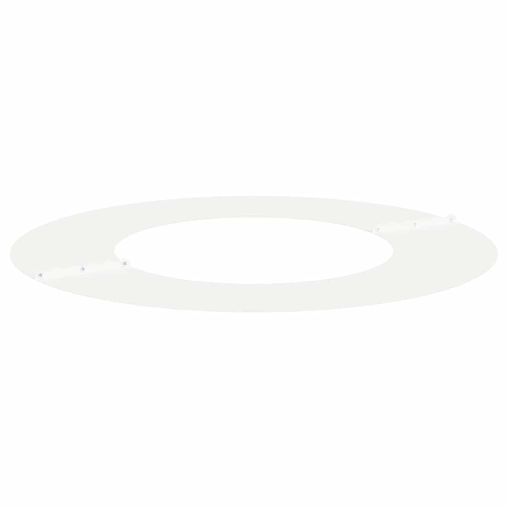 Anello piatto per albero Bianco Ø40 / 70 cm Acciaio 873678