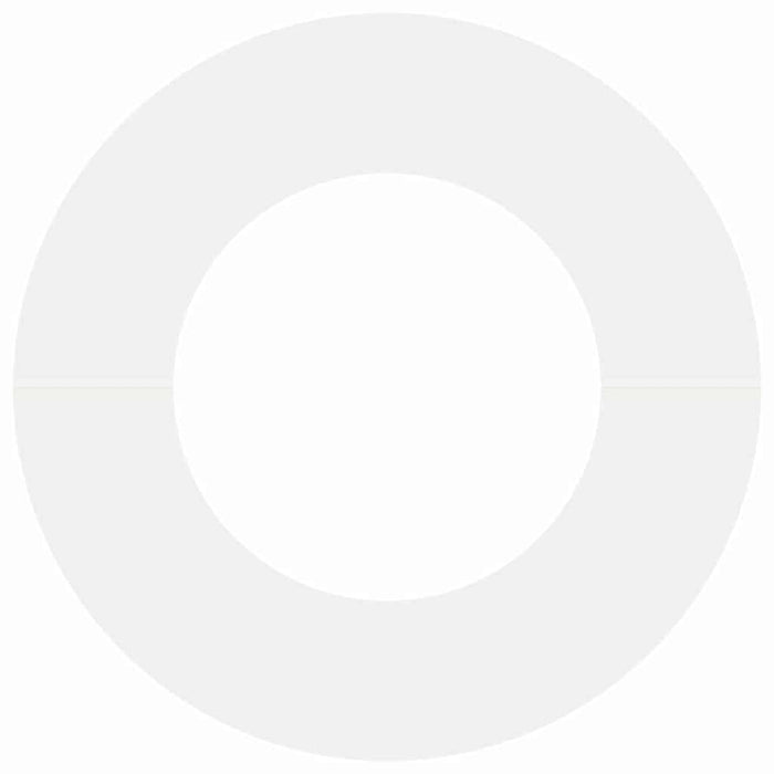 Anello piatto per albero Bianco Ø40 / 70 cm Acciaio 873678