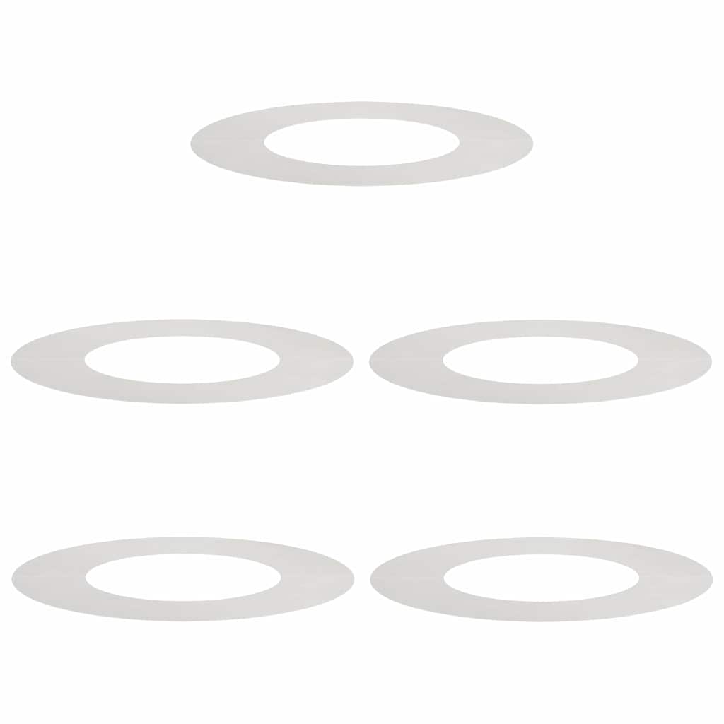 Anelli di Albero Piatto 5 pcs Argento Ø40 / 70 cm 873685