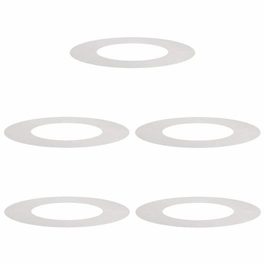 Anelli di Albero Piatto 5 pcs Argento Ø40 / 70 cm 873685