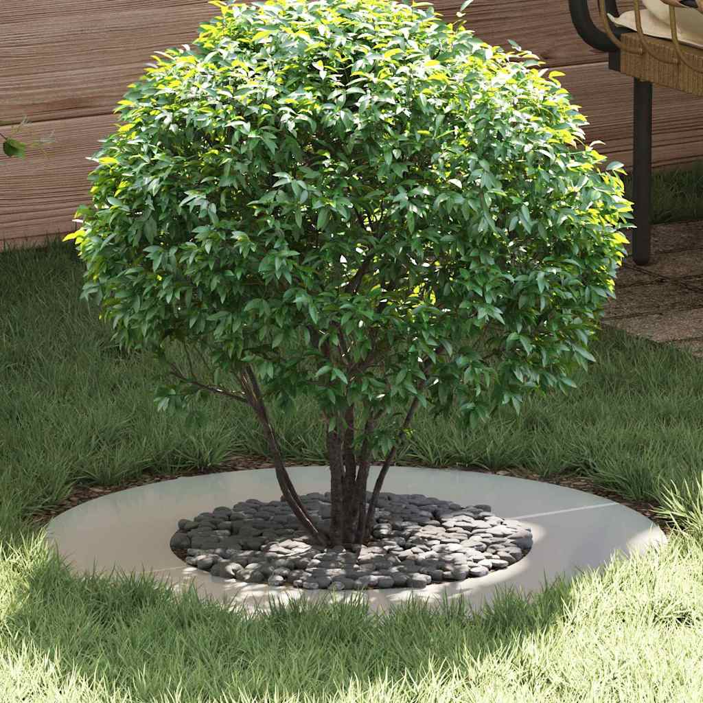 Anelli di Albero Piatto 5 pcs Argento Ø40 / 70 cm Acciaio zincato 873687