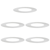 Anelli di Albero Piatto 5 pcs Argento Ø40 / 70 cm Acciaio zincato 873687