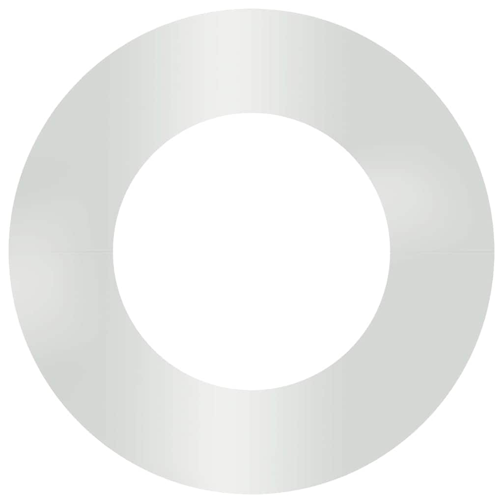 Anelli di Albero Piatto 5 pcs Argento Ø40 / 70 cm Acciaio zincato 873687