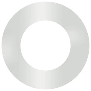 Anelli di Albero Piatto 5 pcs Argento Ø40 / 70 cm Acciaio zincato 873687