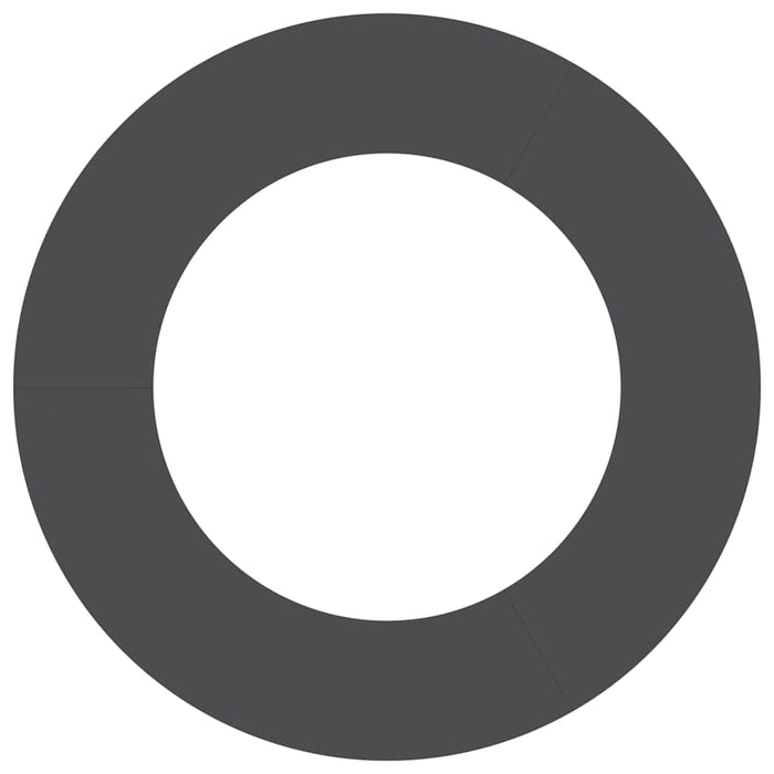 Anello piatto per albero Nero Ø50 / 80 cm Acciaio 873690