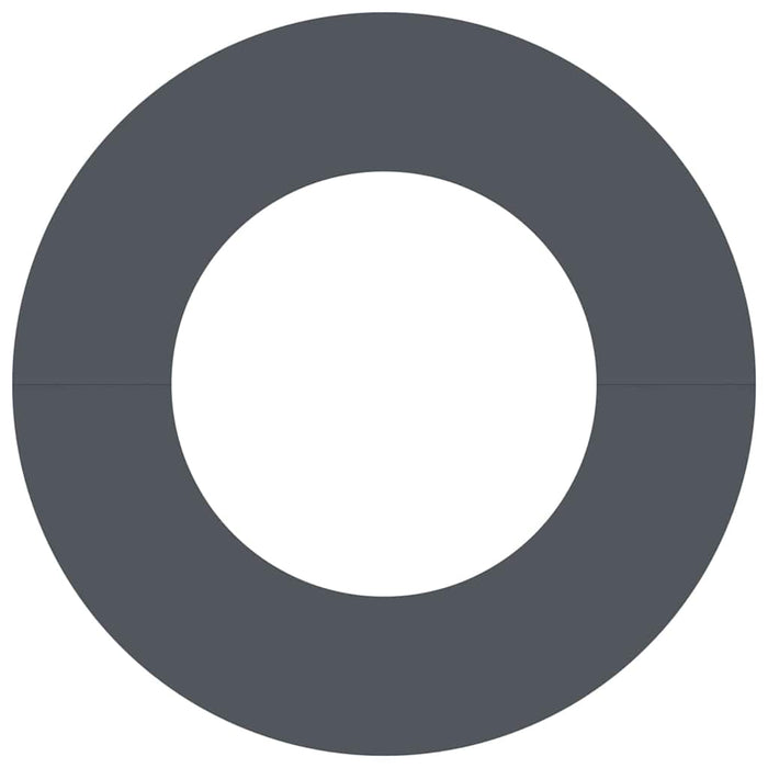 Anello piatto per albero Antracite Ø50 / 80 cm Acciaio 873694