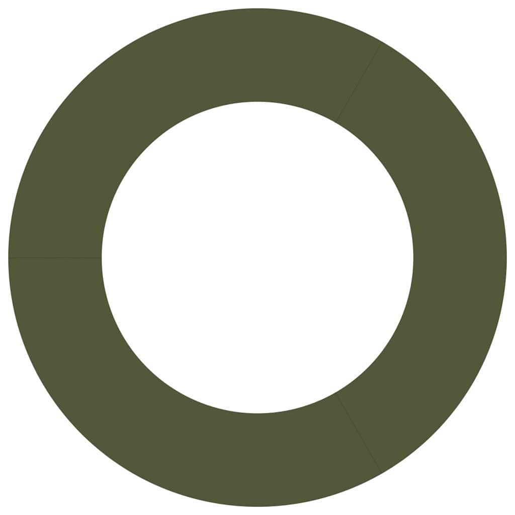 Anello piatto per albero Oliver verde Ø50 / 80 cm Acciaio 873696