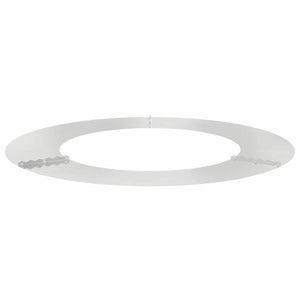 Anello piatto per albero Argento Ø50 / 80 cm Acciaio inossidabile 873698