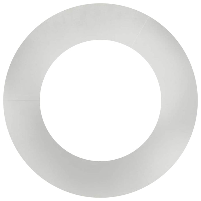 Anello piatto per albero Argento Ø50 / 80 cm Acciaio inossidabile 873698