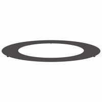 Anello piatto per albero Nero Ø60 / 90 cm Acciaio 873704