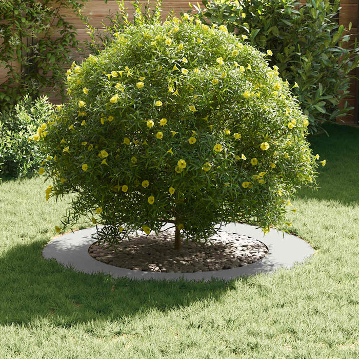 Anello piatto per albero Bianco Ø60 / 90 cm Acciaio 873706