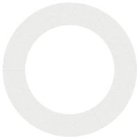 Anello piatto per albero Bianco Ø60 / 90 cm Acciaio 873706