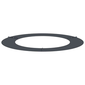 Anello piatto per albero Antracite Ø60 / 90 cm Acciaio 873708