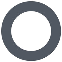 Anello piatto per albero Antracite Ø60 / 90 cm Acciaio 873708