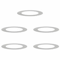 Anelli di Albero Piatto 5 pcs Argento Ø30 / 60 cm Acciaio zincato 873715