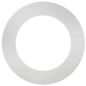 Anelli di Albero Piatto 5 pcs Argento Ø30 / 60 cm Acciaio zincato 873715