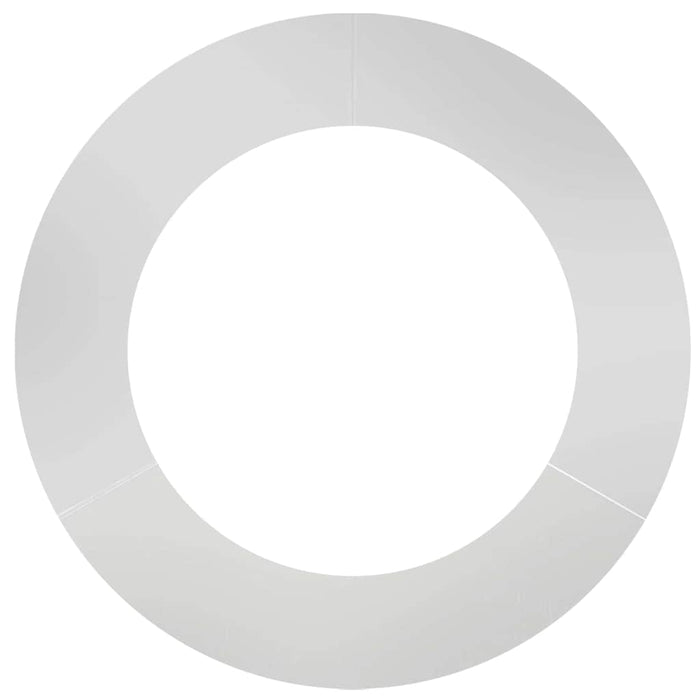 Anelli di Albero Piatto 5 pcs Argento Ø30 / 60 cm Acciaio zincato 873715