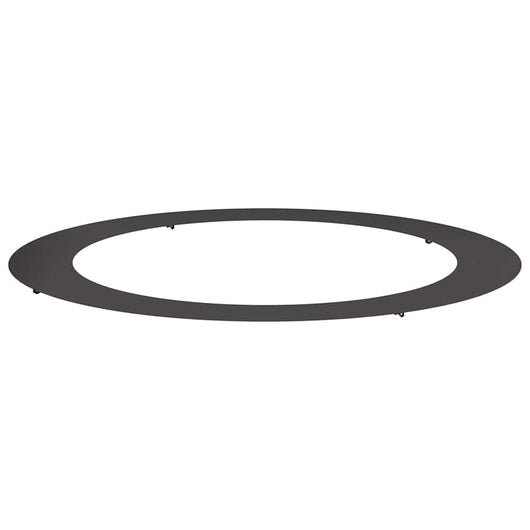 Anello piatto per albero Nero Ø90 / 120 cm Acciaio 873718