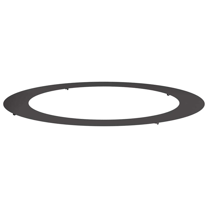 Anello piatto per albero Nero Ø90 / 120 cm Acciaio 873718