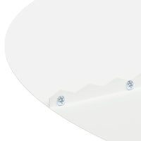 Anello piatto per albero Bianco Ø90 / 120 cm Acciaio 873720