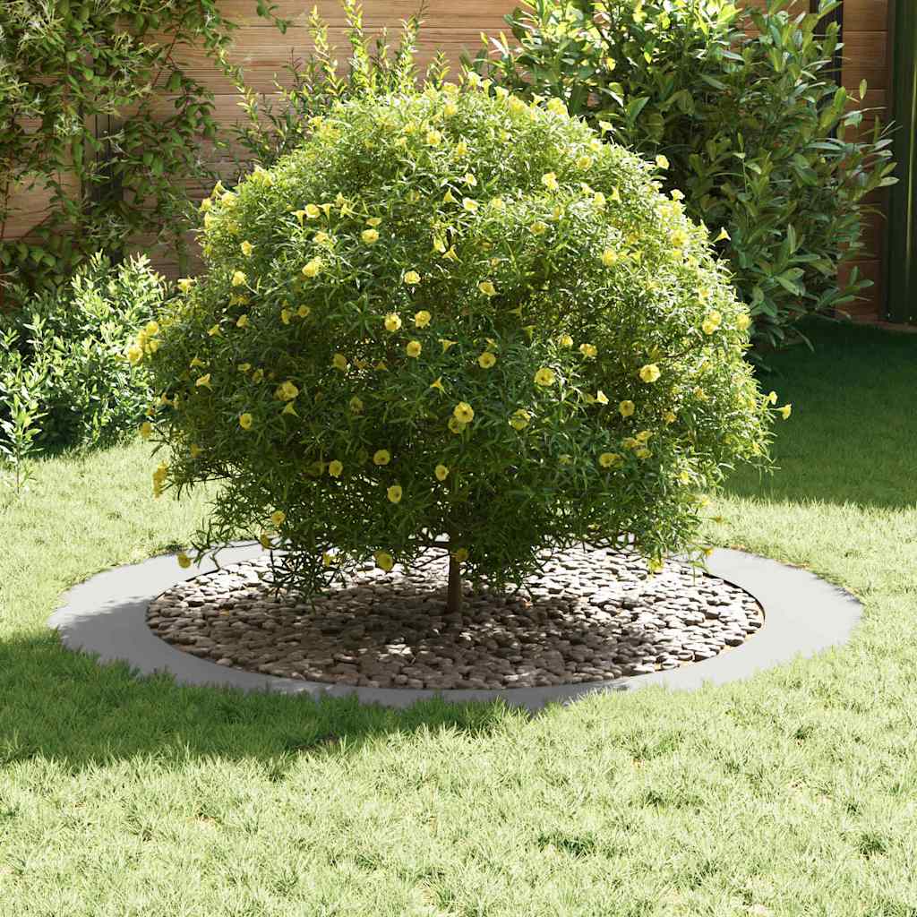 Anello piatto per albero Bianco Ø90 / 120 cm Acciaio 873720