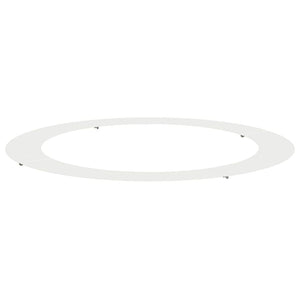 Anello piatto per albero Bianco Ø90 / 120 cm Acciaio 873720