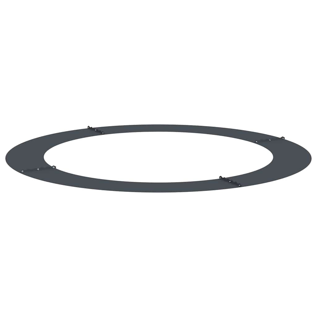 Anello piatto per albero Antracite Ø90 / 120 cm Acciaio 873722