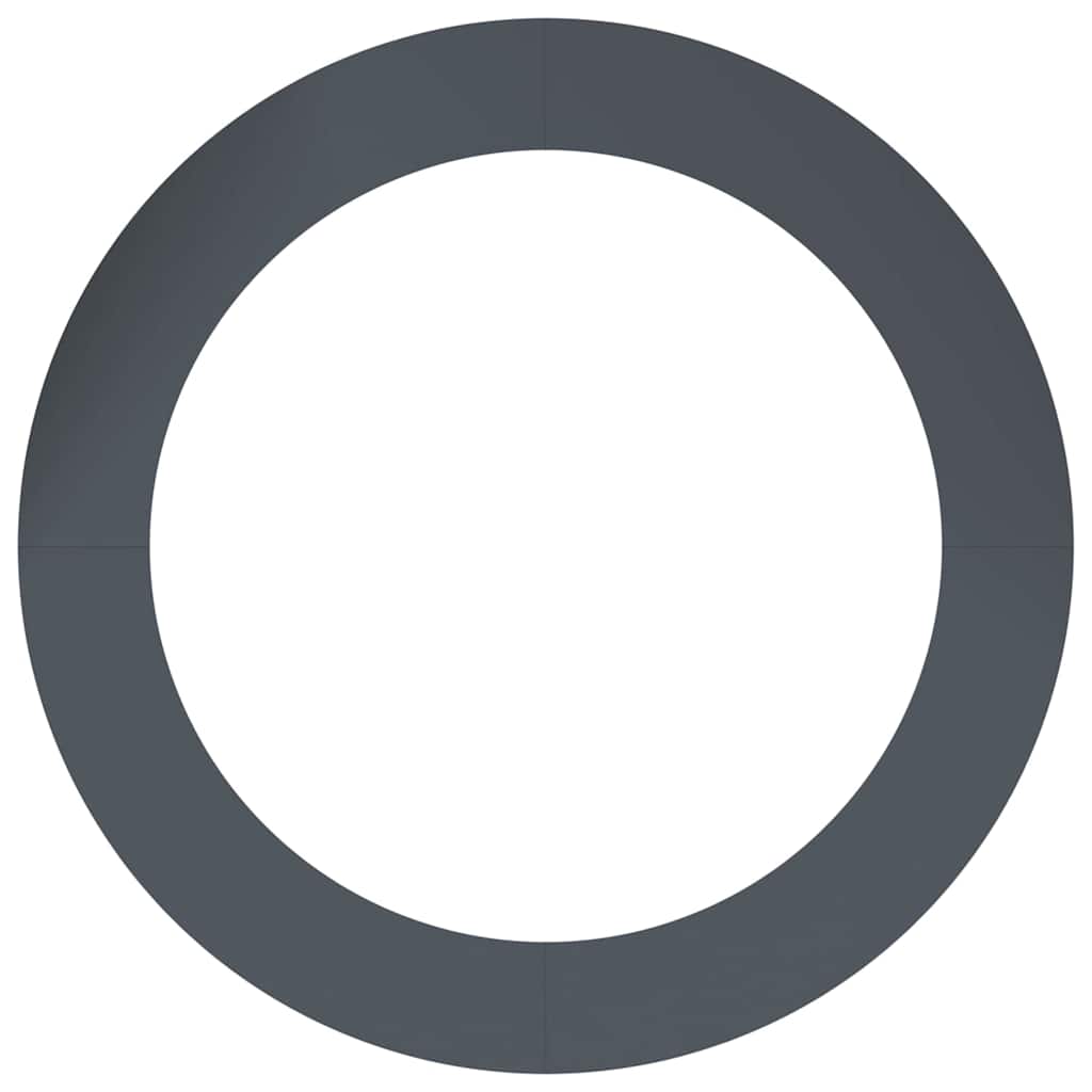 Anello piatto per albero Antracite Ø90 / 120 cm Acciaio 873722