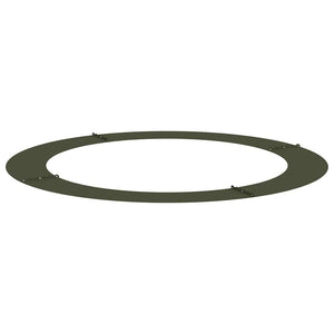 Anello piatto per albero Oliver verde Ø90 / 120 cm Acciaio 873724