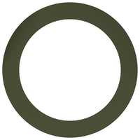 Anelli di Albero Piatto 5 pcs Oliver verde Ø90 / 120 cm Acciaio 873725