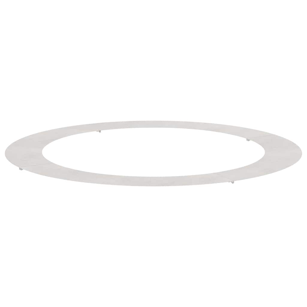 Anello piatto per albero Argento Ø90 / 120 cm 873726