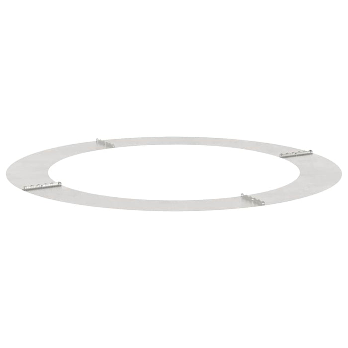 Anello piatto per albero Argento Ø90 / 120 cm 873726