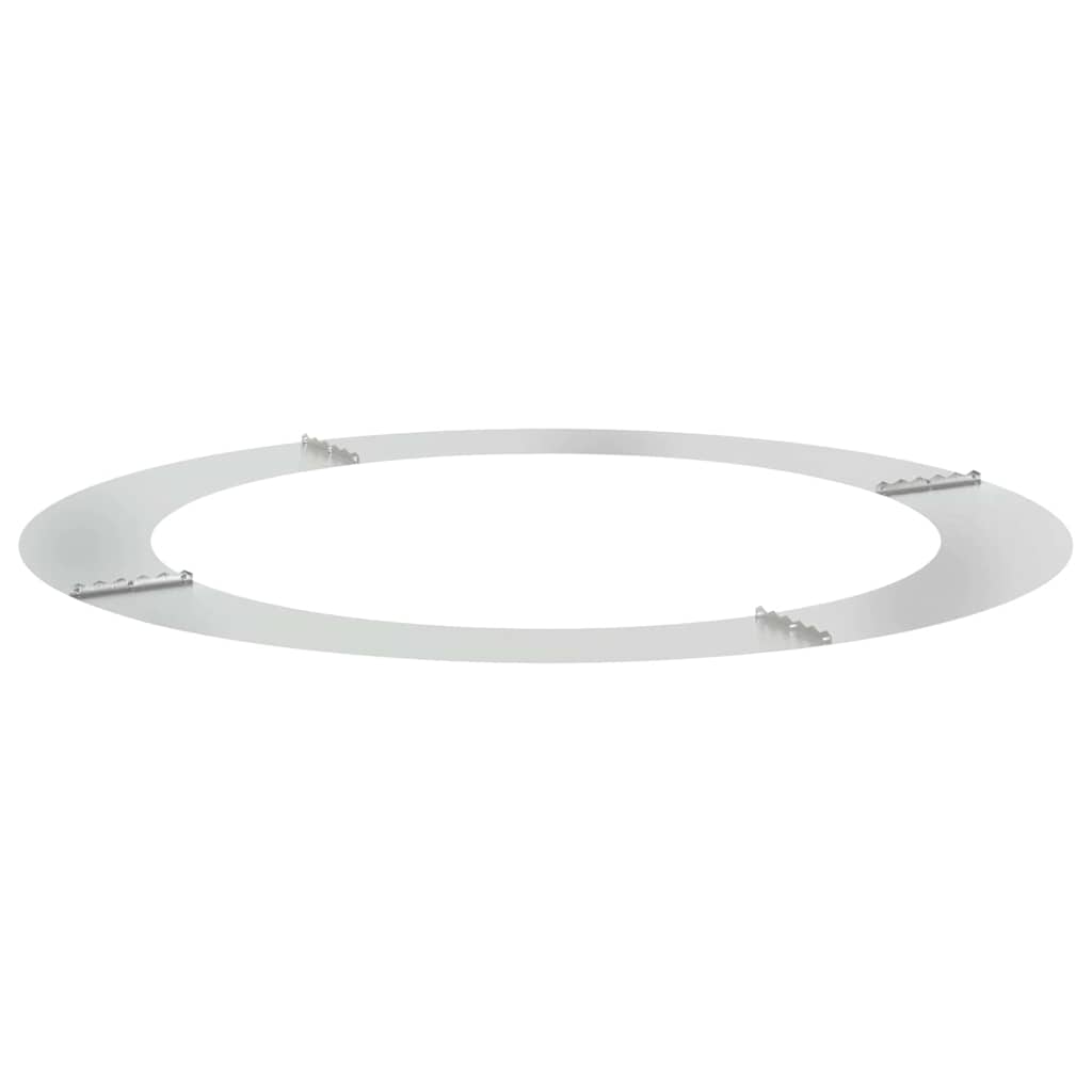 Anello piatto per albero Argento Ø90 / 120 cm Acciaio zincato 873728