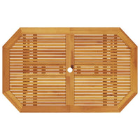 Set da Pranzo per Giardino 5 pcs Marrone 3375712