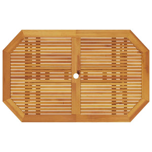 Set da Pranzo per Giardino 5 pcs Marrone 3375712