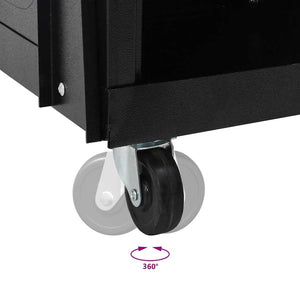 Carrello per saldatura Nero 90 x 46 x 96 cm Acciaio 42010371