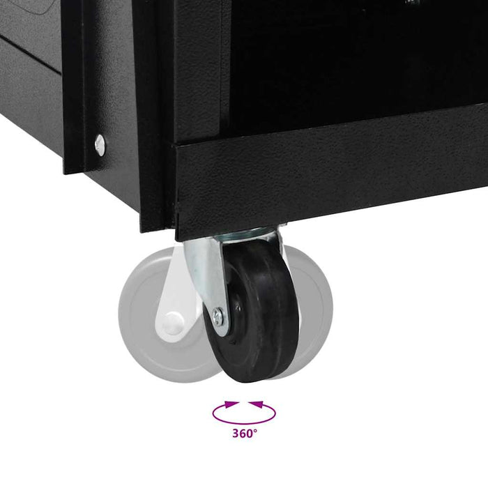 Carrello per saldatura Nero 90 x 46 x 96 cm Acciaio 42010371