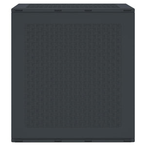 Scatola di Stoccaggio per Giardino Antracite 55 x 53 x 57 cm 870579