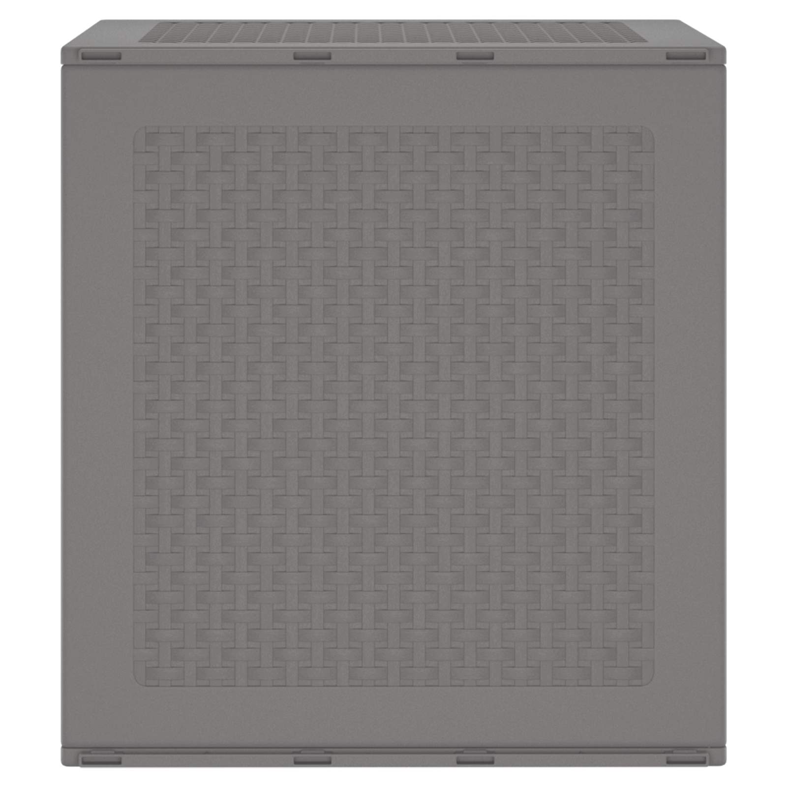 Scatola di Stoccaggio per Giardino con porta Grigio chiaro 870582