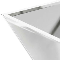 Vaso a Ciotola da Giardino Argento 35 x 35 x 15 cm 873806