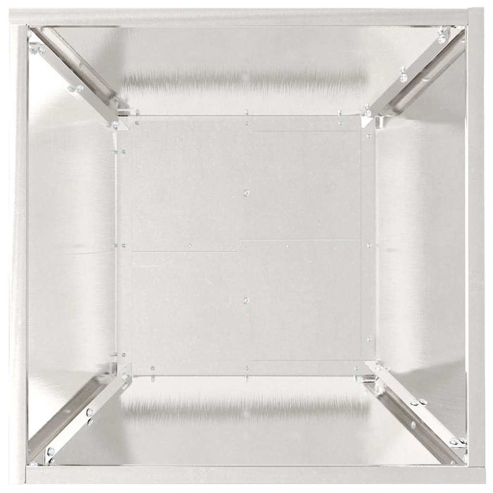 Ciotola Vaso in Acciaio Inossidabile di  40x40x15 cm 873818