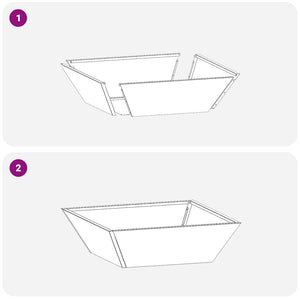 Vaso da Giardino Bowl di  Nero 50x50x15 cm in Acciaio 873824