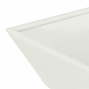 Vaso di Plastica 5 pcs Bianco 50 x 50 x 15 cm Acciaio 873827