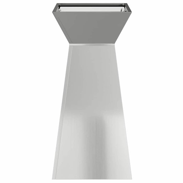 Vaso a Pilastro Argento 35 x 35 x 73 cm Acciaio 873848