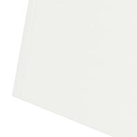 Vaso da Giardino con Ciotola Bianco 40x40x100 cm in Acciaio. 873854