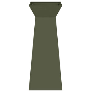 Vaso a Pilastro 2 pz-Set di 2 Fioriera da Esterno-Contenitore per Piante Oliva 40 x 40 x 100 cm