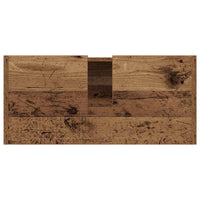 Armadietto in Legno Antico Legno Recuperato Legno Ingegnerizzato 873895