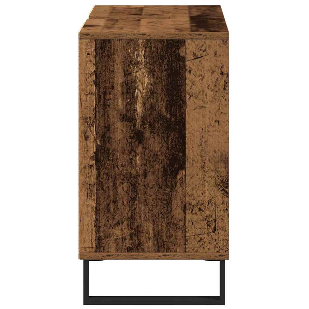 Mobile Lavabo Legno Invecchiato Truciolare Medio Mobile Lavabo 873898